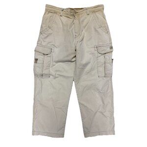 Vintage Unionbay Cargo Pants Mens 36x29 Y2K Skate Tan Canvas Union bay